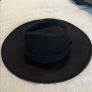 Stylish Black Fedora Hat